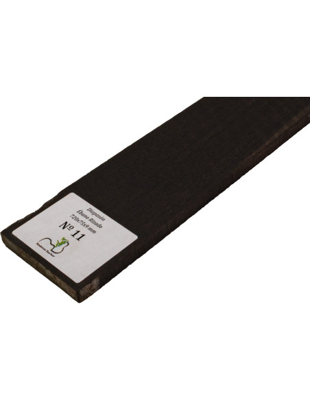 Touche en Ébène Ondée 720x75x9 mm MB Exclusive Nº11 | Maderas Barber