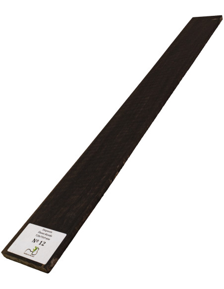 Curly Ebony Fingerboard 720x75x9 mm MB Exclusive No.12, full view