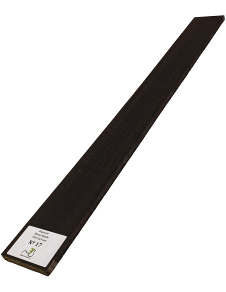 Touche en ébène ondé 720x75x9 mm MB Exclusive N°17, vue complète