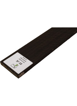 Curly Ebony Fingerboard 720x75x9 mm MB Exclusive No.18, natural curl detail