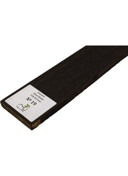 Curly Ebony Fingerboard 720x75x9 mm MB Exclusive No.19, natural curl detail
