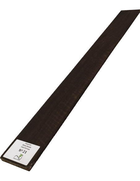 Touche en ébène ondé 720x75x9 mm MB Exclusive N°21, vue complète