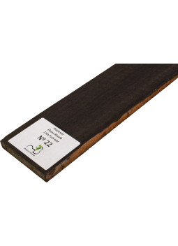 Diapasón de Ébano Rizado 720x75x9 mm MB Exclusive Nº22, detalle del rizo natural