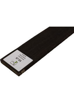 Touche en ébène ondé 470x75x9 mm MB Exclusive N°4, détail du grain ondé