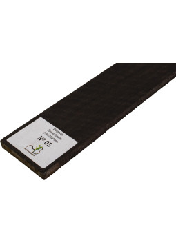 Diapasón de Ébano Rizado 470x75x9 mm MB Exclusive Nº5, detalle del rizo natural