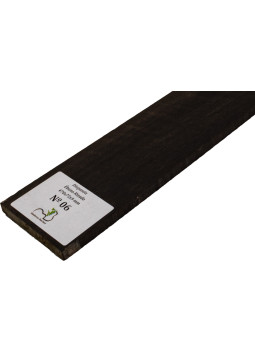 Touche en ébène ondé 470x75x9 mm MB Exclusive N°6, détail du grain ondé