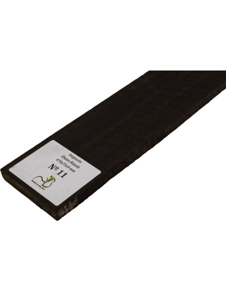 Touche en Ébène Ondée 470x75x9 mm MB Exclusive Nº11 | Maderas Barber