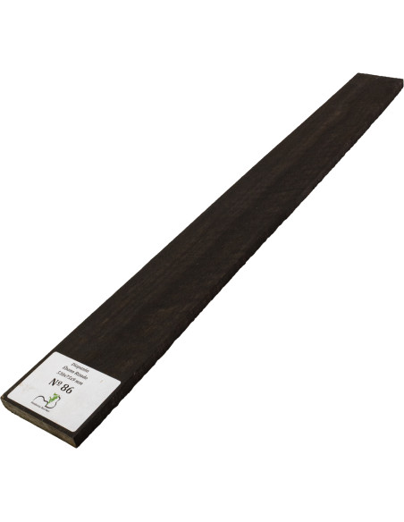 Touche en Ébène Ondé 530x75x9 mm MB Exclusive N°86 | Maderas Barber