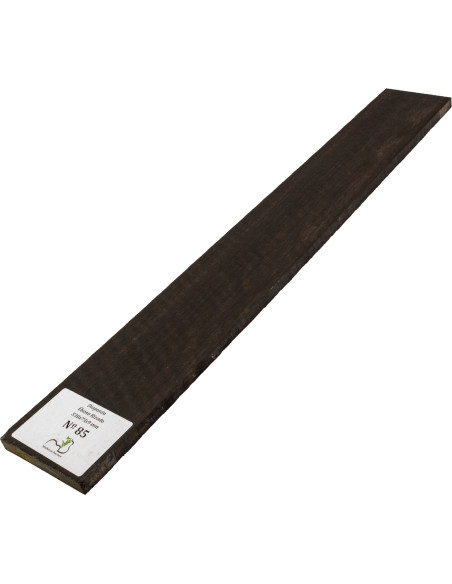 Diapasón de Ébano Rizado 530x75x9 mm MB Exclusive Nº85 | Maderas Barber