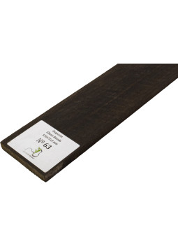 Curly Ebony Fingerboard 530x75x9 mm MB Exclusive Nº63 | Maderas Barber