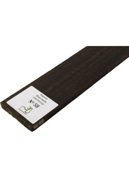 Curly Ebony Fingerboard 530x75x9 mm MB Exclusive Nº58 | Maderas Barber