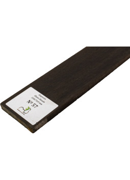 Curly Ebony Fingerboard 530x75x9 mm MB Exclusive Nº57 | Maderas Barber