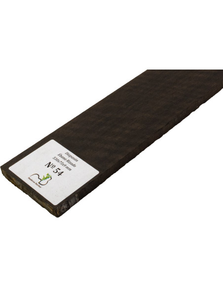 Curly Ebony Fingerboard 530x75x9 mm MB Exclusive Nº54 | Maderas Barber