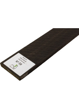 Touche en Ébène Ondé 530x75x9 mm MB Exclusive N°50 | Maderas Barber