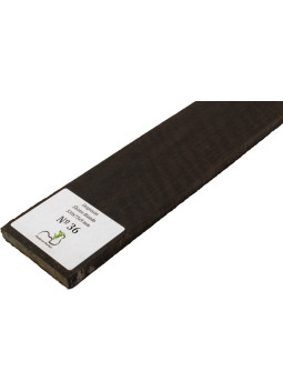 Touche en Ébène Ondé 530x75x9 mm MB Exclusive N°36 | Maderas Barber