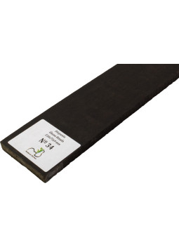 Touche en Ébène Ondé 530x75x9 mm MB Exclusive N°34 | Maderas Barber