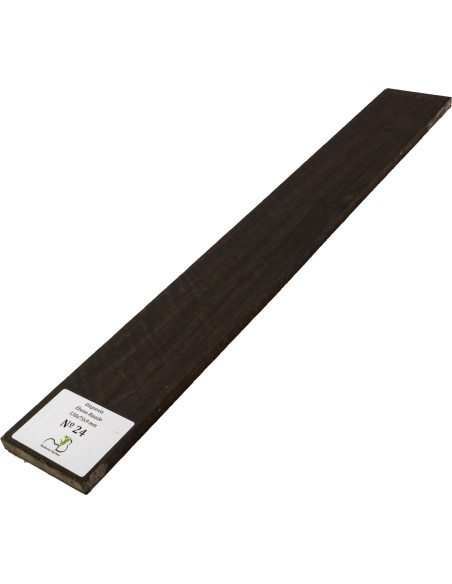 Curly Ebony Fingerboard 530x75x9 mm MB Exclusive Nº24 | Maderas Barber