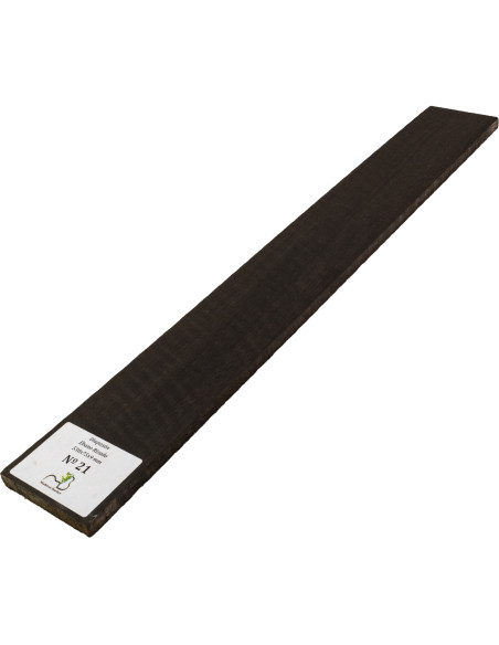 Touche en Ébène Ondé 530x75x9 mm MB Exclusive N°21 | Maderas Barber