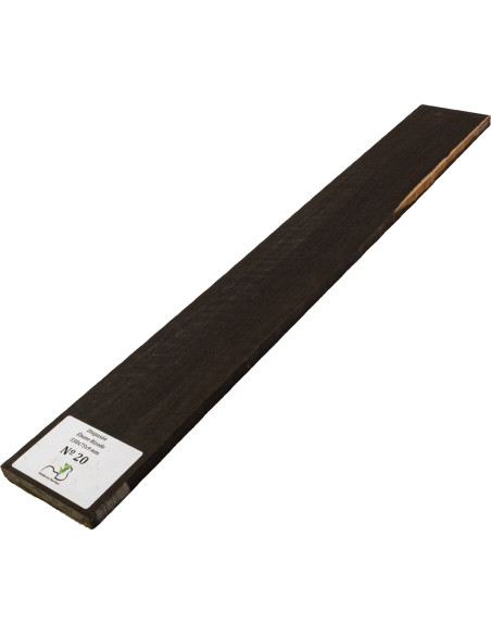 Curly Ebony Fingerboard 530x75x9 mm MB Exclusive Nº20 | Maderas Barber