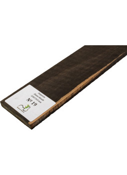 Touche en Ébène Ondé 530x75x9 mm MB Exclusive N°19 | Maderas Barber