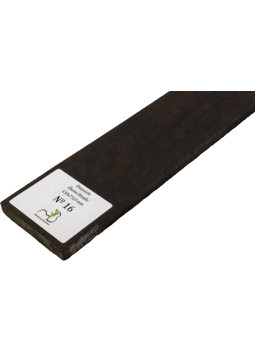 Touche en Ébène Ondé 530x75x9 mm MB Exclusive N°16 | Maderas Barber