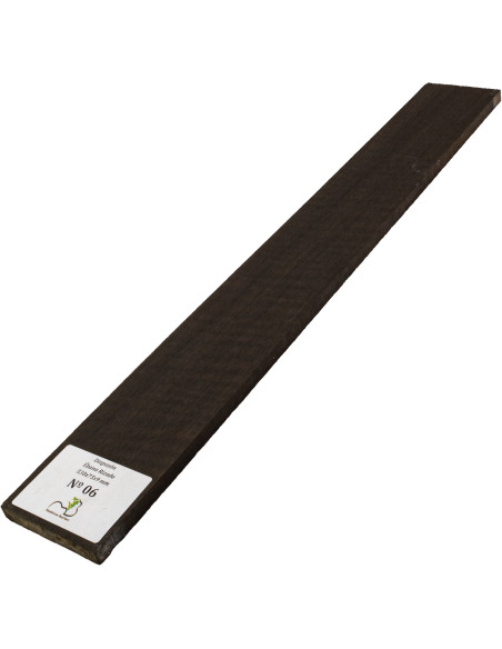 Touche en Ébène Ondé 530x75x9 mm MB Exclusive N°6 | Maderas Barber