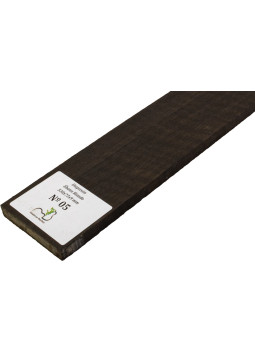 Touche en Ébène Ondé 530x75x9 mm MB Exclusive N°5 | Maderas Barber