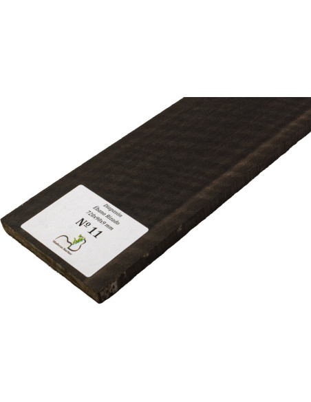 Curly Ebony Fingerboard 720x90x9 mm MB Exclusive Nº11 | Maderas Barber