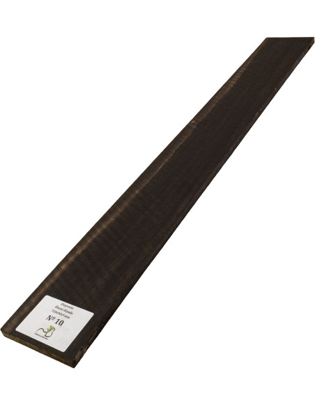 Curly Ebony Fingerboard 720x90x9 mm MB Exclusive Nº10 | Maderas Barber
