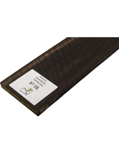 Curly Ebony Fingerboard 720x90x9 mm MB Exclusive Nº10 | Maderas Barber