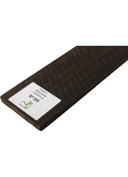 Curly Ebony Fingerboard 720x90x9 mm MB Exclusive Nº9 | Maderas Barber