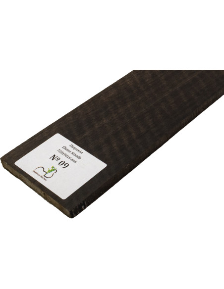 Touche en Ébène Ondée 720x90x9 mm MB Exclusive Nº9 | Maderas Barber