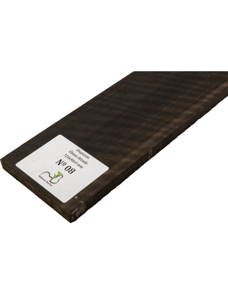 Curly Ebony Fingerboard 720x90x9 mm MB Exclusive Nº8 | Maderas Barber