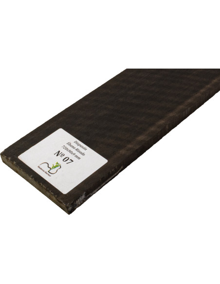 Curly Ebony Fingerboard 720x90x9 mm MB Exclusive Nº7 | Maderas Barber
