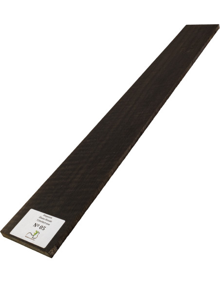 Curly Ebony Fingerboard 720x90x9 mm MB Exclusive Nº5 | Maderas Barber