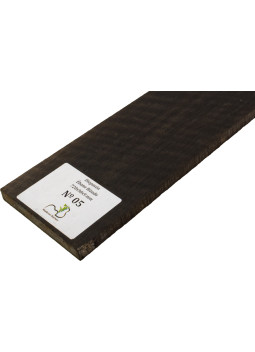 Curly Ebony Fingerboard 720x90x9 mm MB Exclusive Nº5 | Maderas Barber