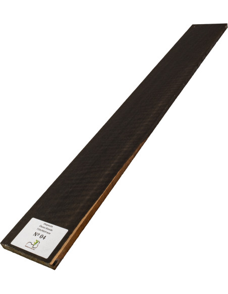 Curly Ebony Fingerboard 720x90x9 mm MB Exclusive Nº4 | Maderas Barber
