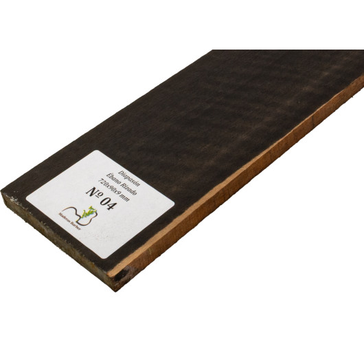 Curly Ebony Fingerboard 720x90x9 mm MB Exclusive Nº4 | Maderas Barber