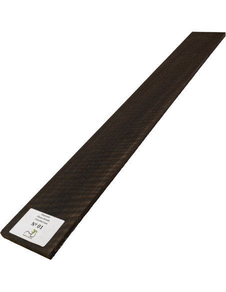 Touche en Ébène Ondée 720x90x9 mm MB Exclusive Nº1 | Maderas Barber