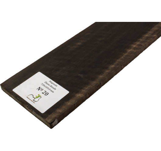 Curly Ebony Fingerboard 720x105x9 mm MB Exclusive Nº20 | Maderas Barber