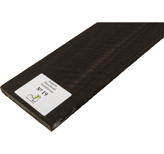 Curly Ebony Fingerboard 720x105x9 mm MB Exclusive Nº19 | Maderas Barber