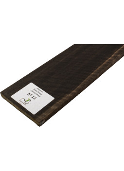Diapasón de Ébano Rizado 720x105x9 mm MB Exclusive Nº13 | Maderas Barber