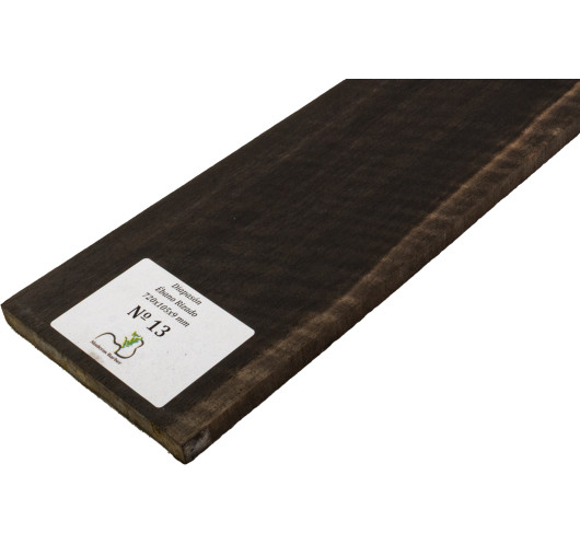 Curly Ebony Fingerboard 720x105x9 mm MB Exclusive Nº13 | Maderas Barber
