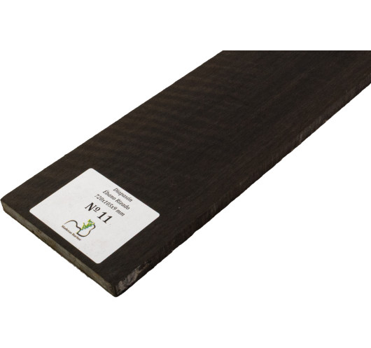 Curly Ebony Fingerboard 720x105x9 mm MB Exclusive Nº11 | Maderas Barber