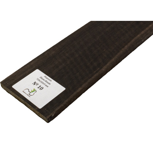 Curly Ebony Fingerboard 720x105x9 mm MB Exclusive Nº10 | Maderas Barber