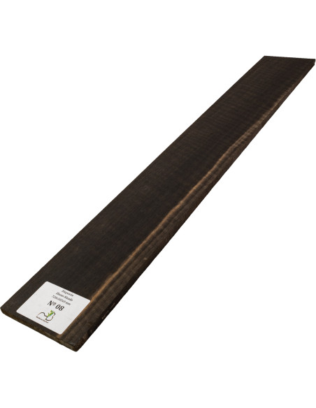 Curly Ebony Fingerboard 720x105x9 mm MB Exclusive Nº8 | Maderas Barber