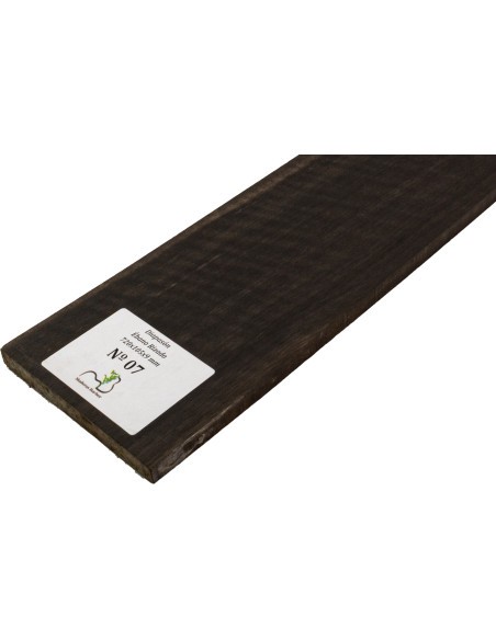 Curly Ebony Fingerboard 720x105x9 mm MB Exclusive Nº7 | Maderas Barber