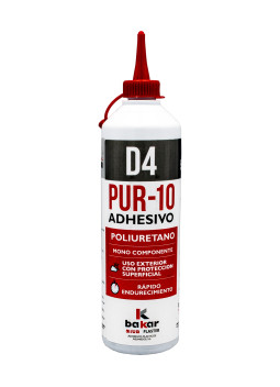 Adhesivo de poliuretano Bakar PUR-10 D4 500 g para luthería