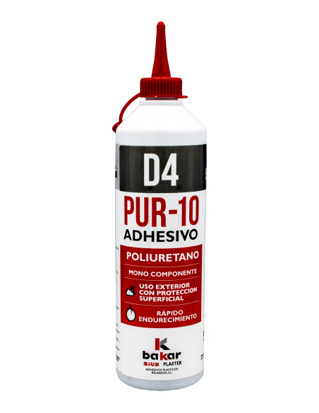 Adhesivo de poliuretano Bakar PUR-10 D4 500 g para luthería