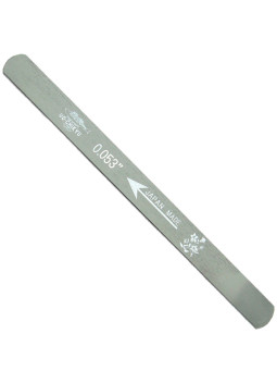 Uo-Chikyu Double Edged Nut Slot Japanese File 0.053"